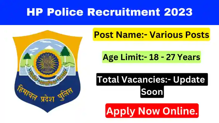 HP Police Recruitment 2023